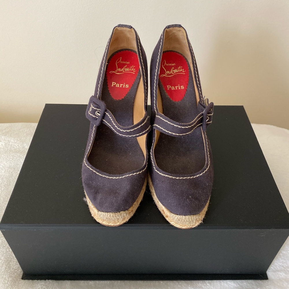 CHRISTIAN LOUBOUTIN WEDGE